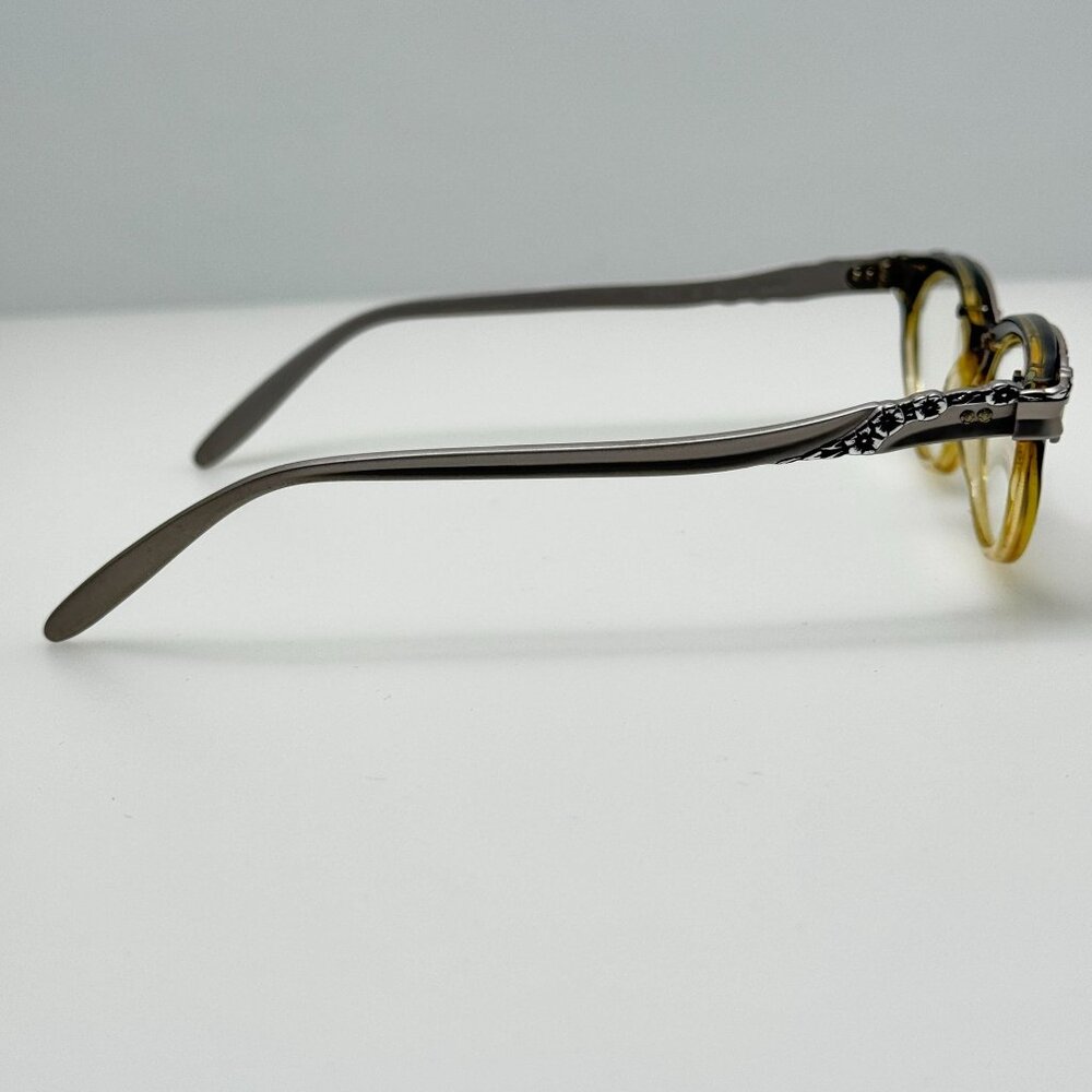 Bausch & Lomb B&L Cat Eye Eyeglasses Eye Glasses Frames 5 1/4 45-19 - Picture 2 of 6